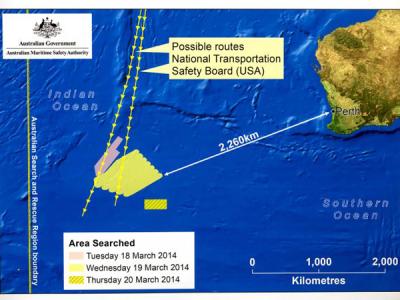 Satelit Temukan 122 Objek Diduga Puing MH370